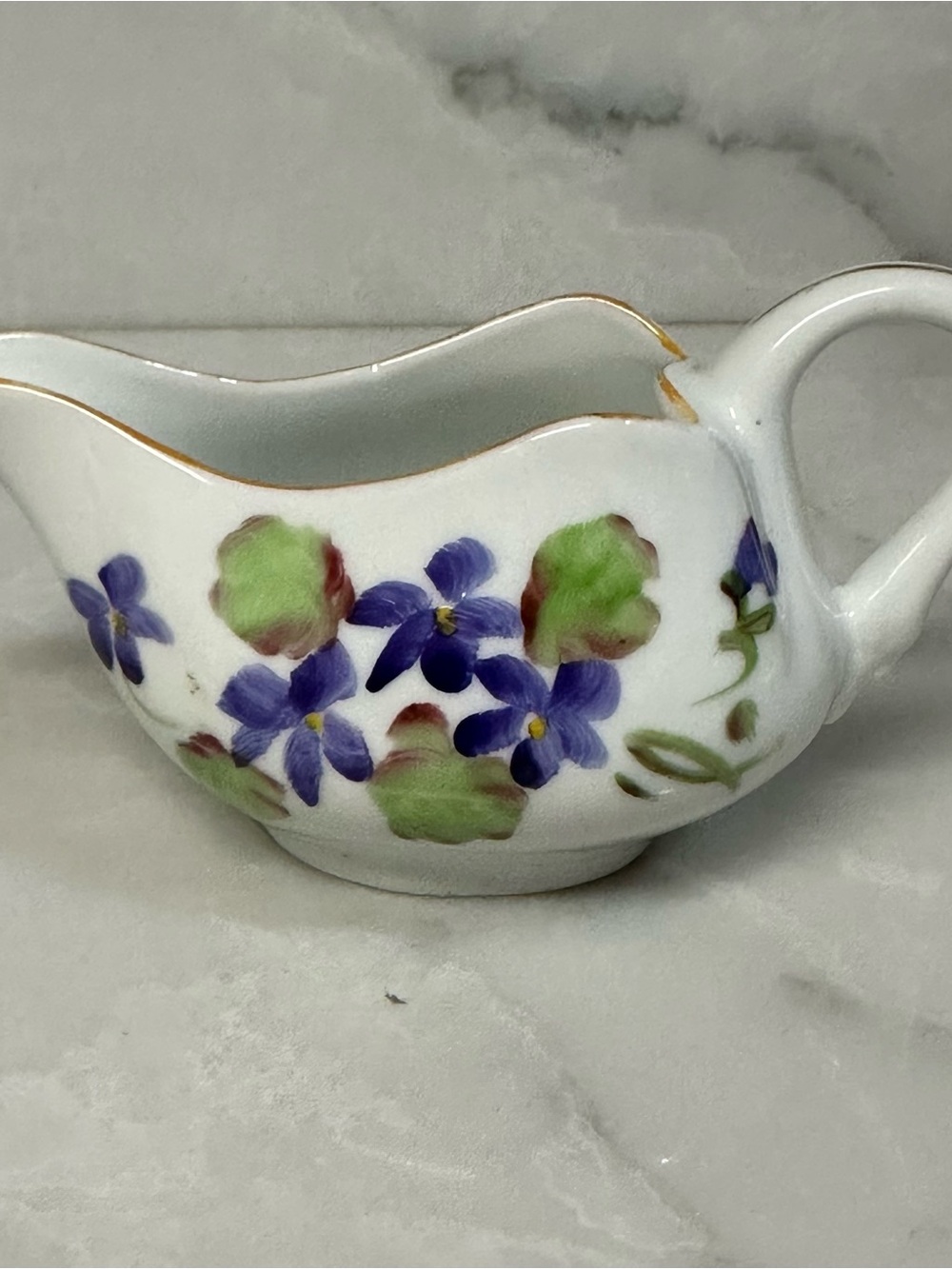 vintage porcelain individual creamer